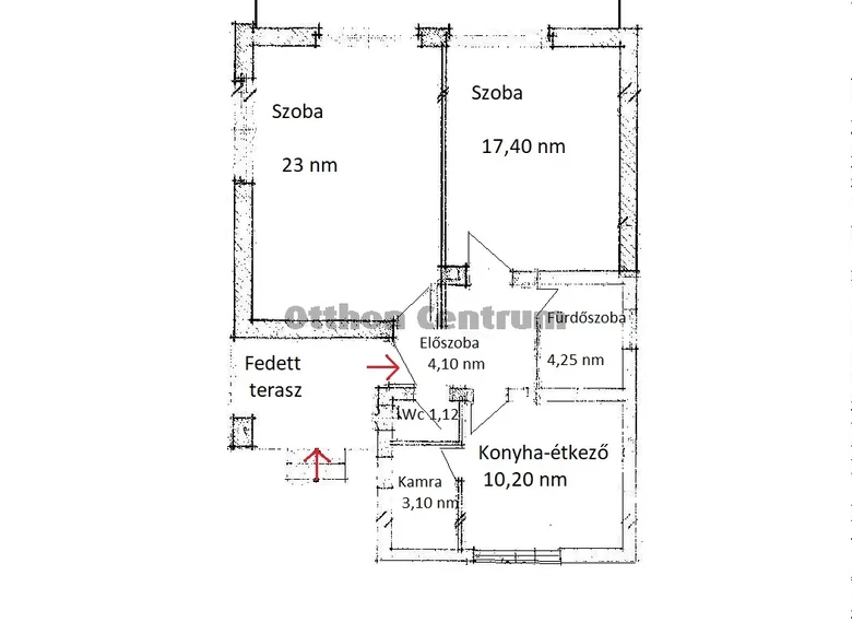 Haus 2 Zimmer 63 m² Budapest, Ungarn