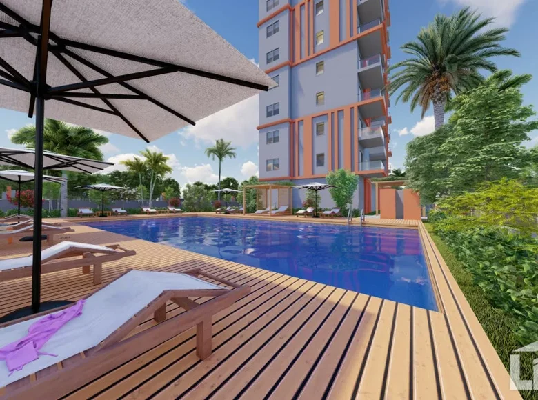 Apartamento 3 habitaciones 73 m² Erdemli, Turquía