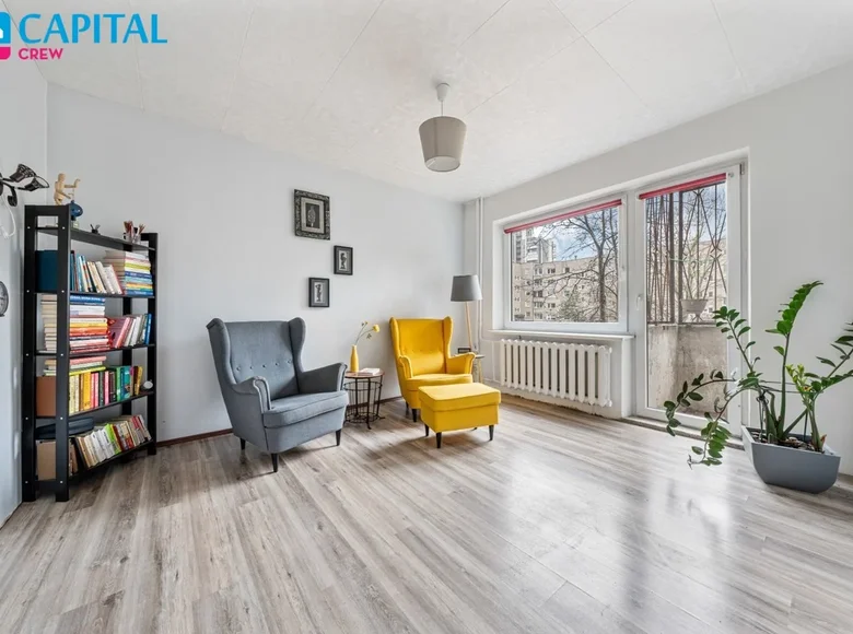 Mieszkanie 2 pokoi 51 m² Wilno, Litwa