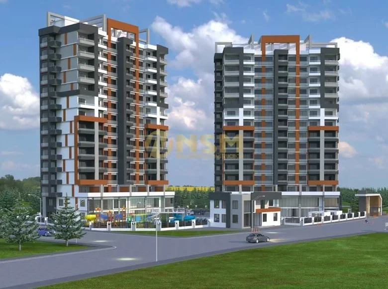 Дуплекс 2 комнаты 42 м² Мерсин, Турция