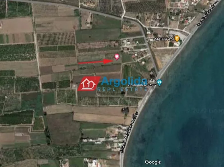 Parcelas 4 700 m² Municipality of Argos and Mykines, Grecia