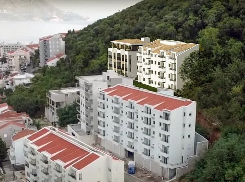 Wohnung 1 Schlafzimmer 55 m² Budva, Montenegro