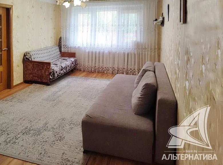 3 room apartment 50 m² Muchaviecki sielski Saviet, Belarus