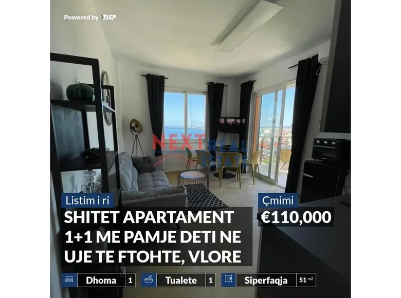 Appartement 2 chambres 45 m² District de Vlora, Albanie