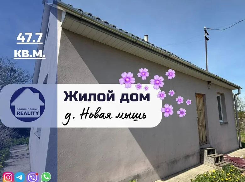 House 48 m² Novaa Mys, Belarus