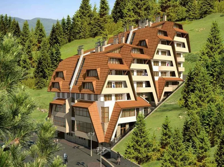 Квартира 45 м² Pamporovo, Болгария