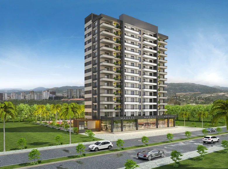 Квартира 3 комнаты 82 м² Mezitli, Турция