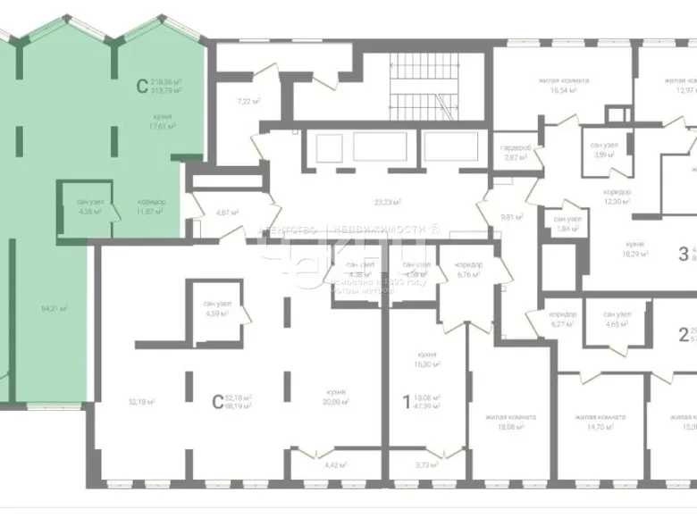 Appartement 311 m² Nijni Novgorod, Russie
