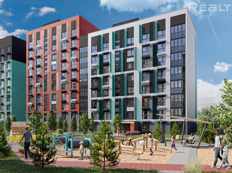 Квартира 1 комната 38 м² Копище, Беларусь