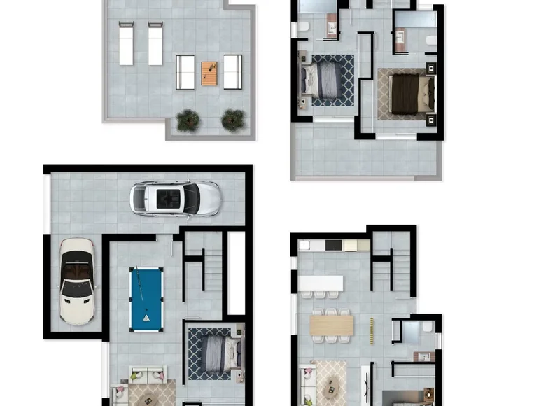 4-Schlafzimmer-Villa 230 m² la Nucia, Spanien