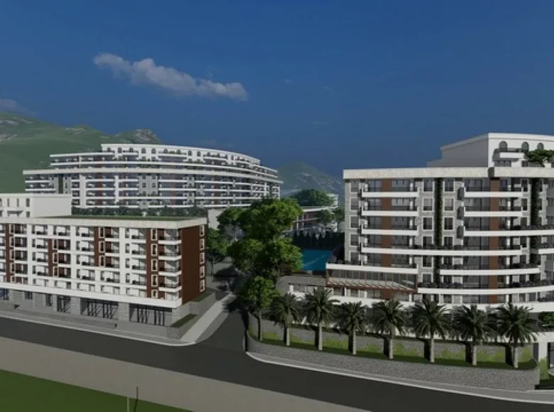 1 bedroom apartment 61 m² Becici, Montenegro