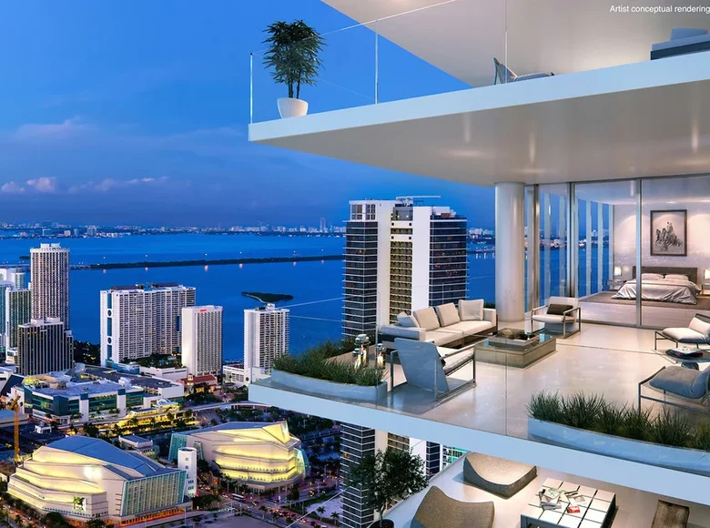 Kondominium 3 Schlafzimmer 240 m² Miami, Vereinigte Staaten von Amerika