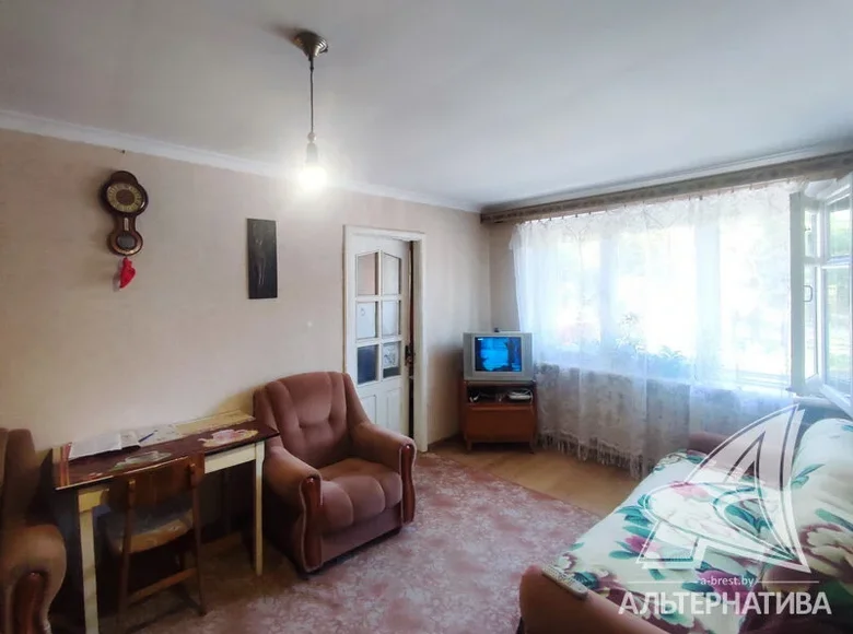 Mieszkanie 2 pokoi 43 m² Brześć, Białoruś