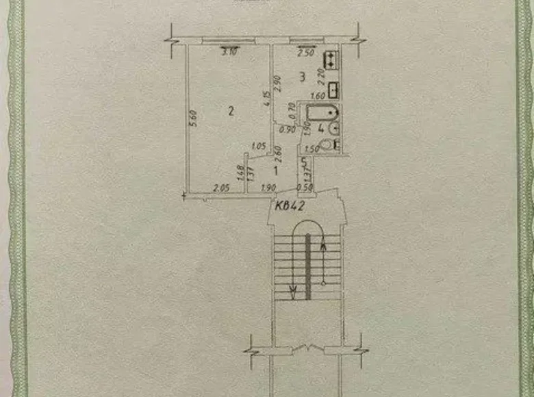 Kvartira 1 xona 30 m² Toshkentda