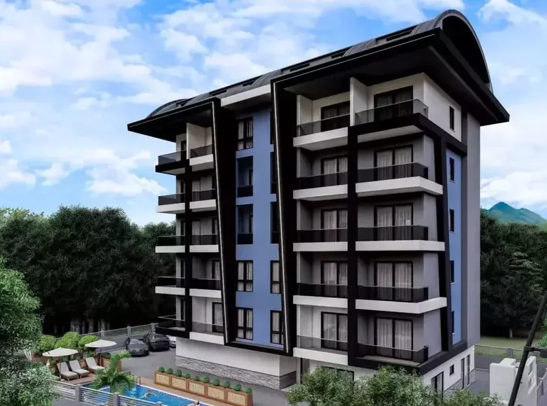 Mieszkanie 2 pokoi 130 m² Alanya, Turcja