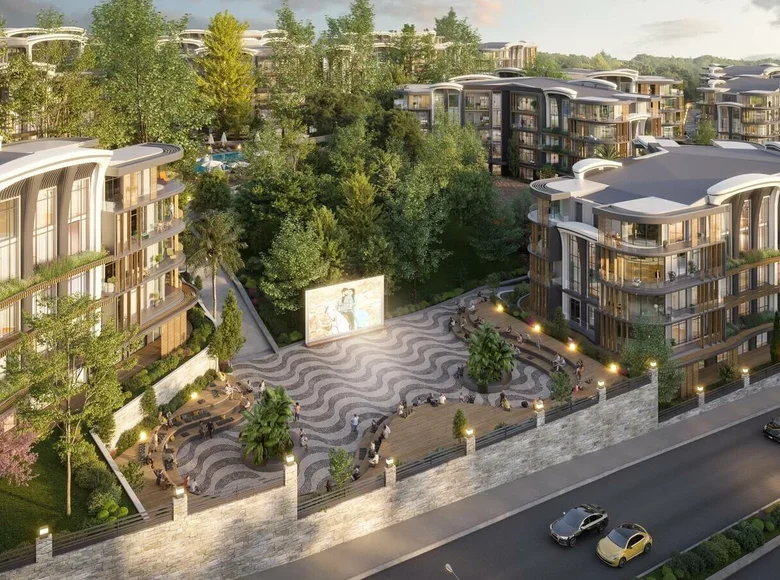 Дуплекс 4 комнаты 158 м² Башискеле, Турция