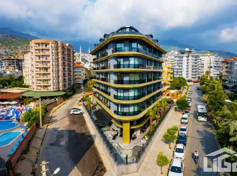 Mieszkanie 2 pokoi 60 m² Alanya, Turcja