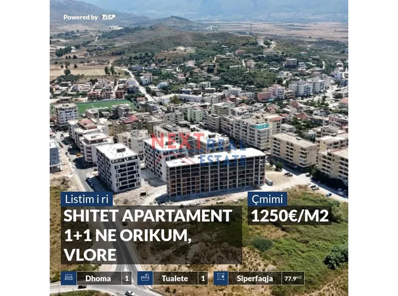 Apartamento 2 habitaciones 66 m² Orikum, Albania