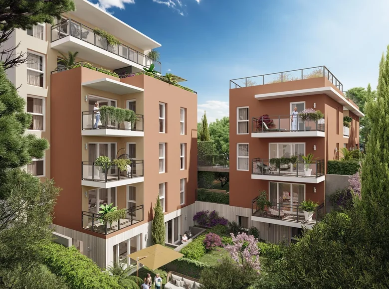 Квартира 3 спальни 57 м² Метрополия Франции, Франция