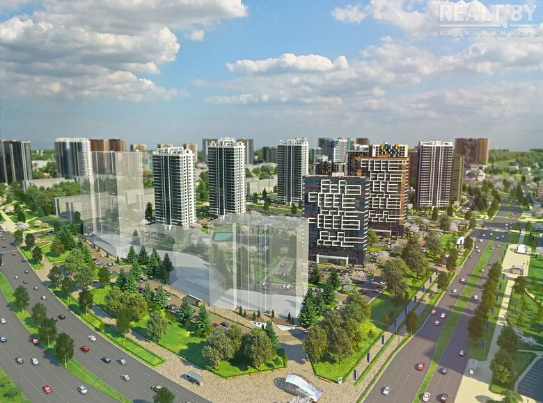 Квартира 2 комнаты 37 м² Минск, Беларусь