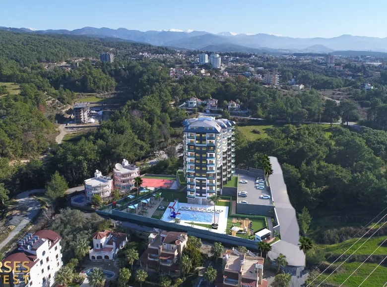 Apartamenty wielopoziomowe  Alanya, Turcja