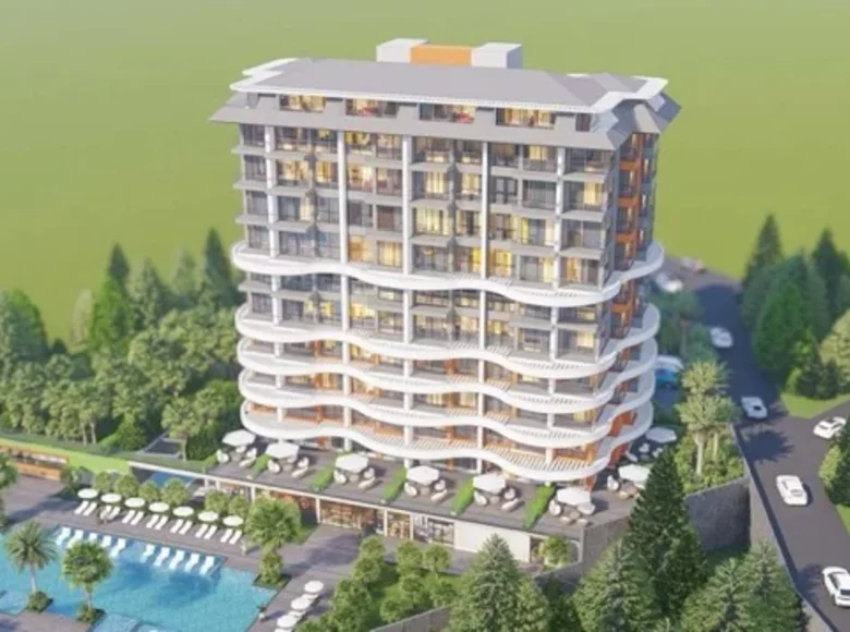 2 bedroom apartment 99 m² Mediterranean Region, Turkey
