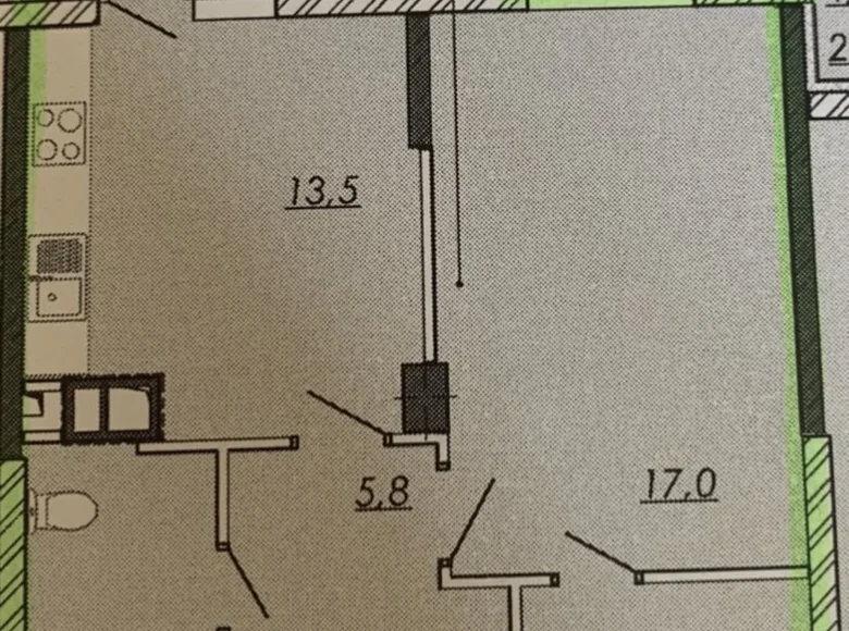 Mieszkanie 1 pokój 45 m² Odessa, Ukraina