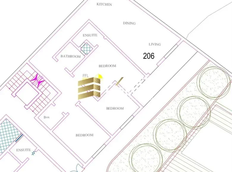 Квартира 3 спальни  Luqa, Мальта