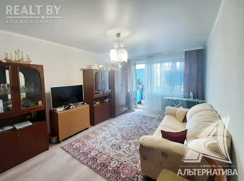 Квартира 2 комнаты 47 м² Брест, Беларусь