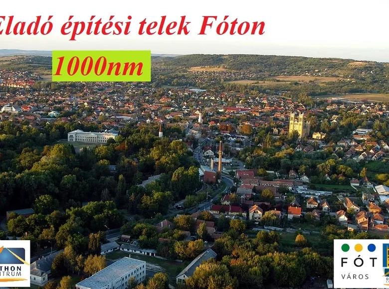 Land 1 000 m² Fot, Hungary