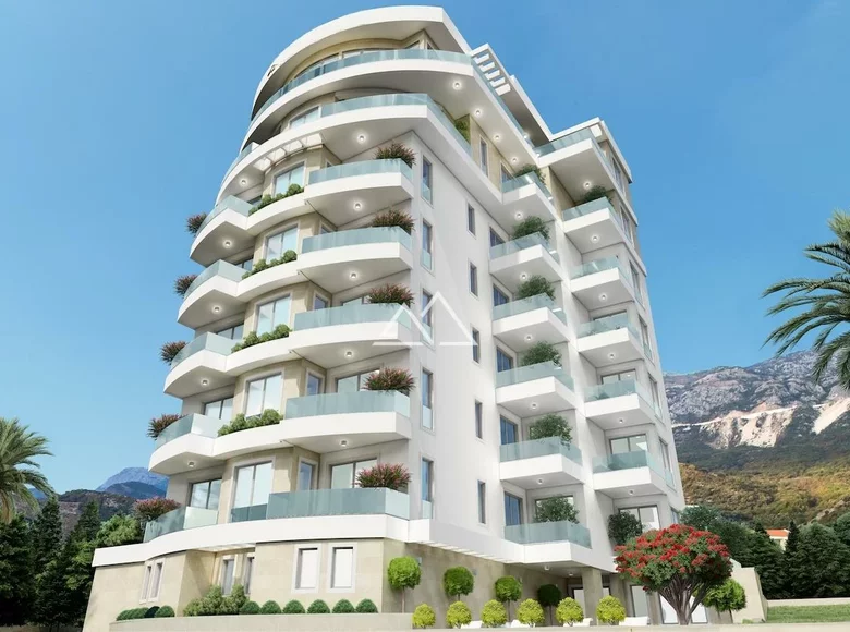 2 bedroom apartment 75 m² Becici, Montenegro