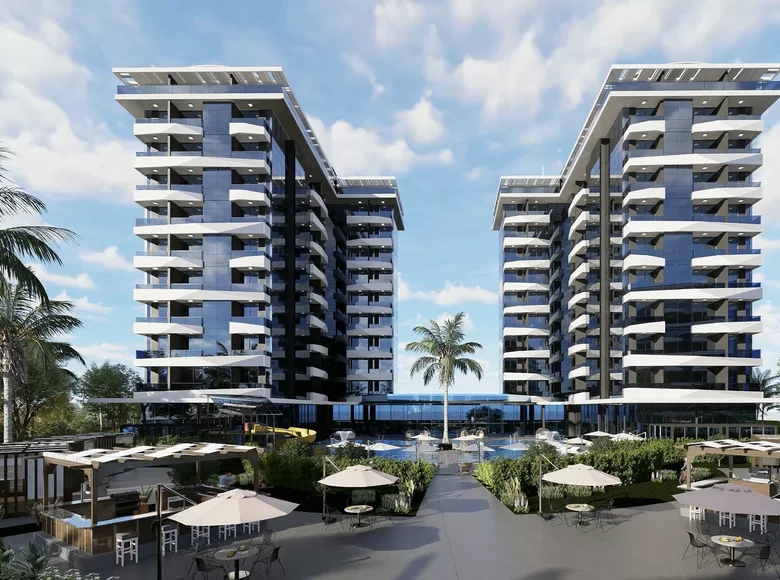2 bedroom apartment 94 m² Incekum, Turkey