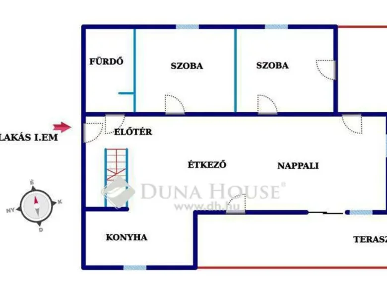 Apartment 116 m² Szantod, Hungary