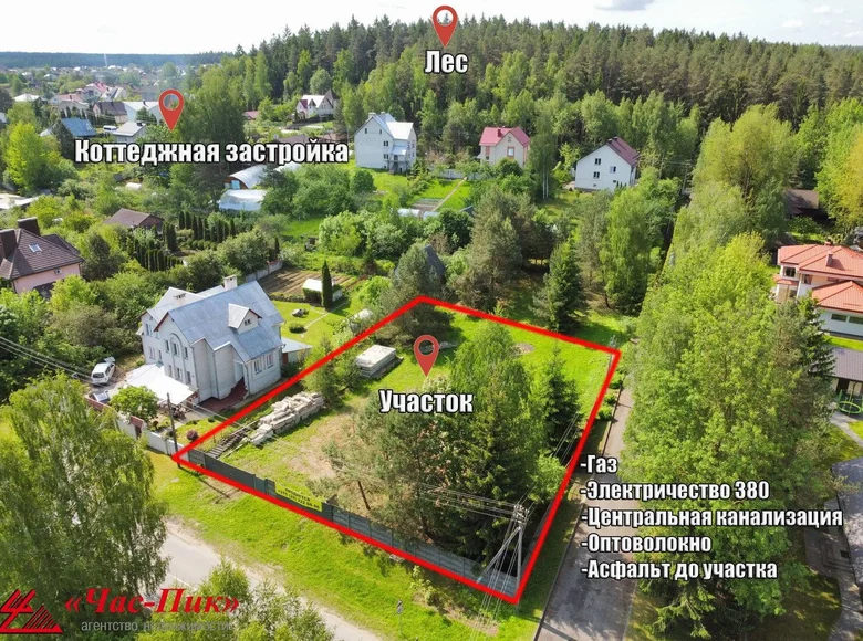 Grundstück  Juchnauka, Belarus