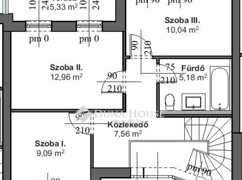 Wohnung 97 m² Szombathelyi jaras, Ungarn