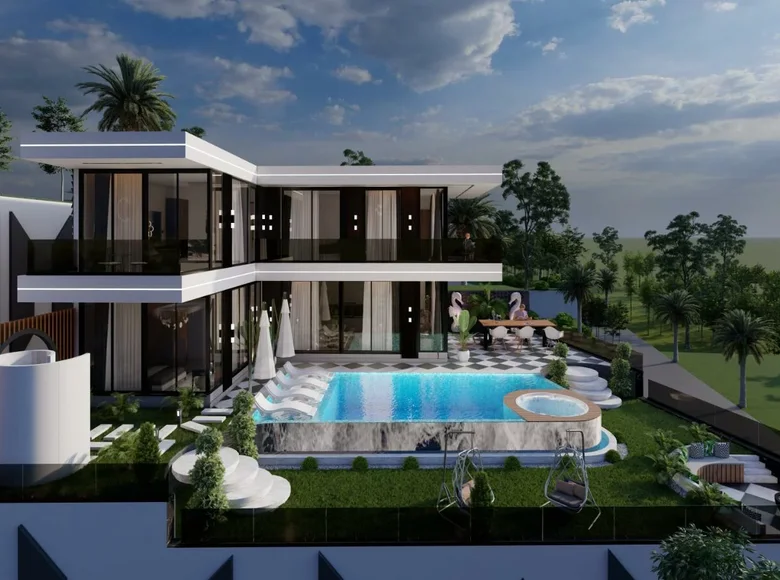 Casa 5 habitaciones 215 m² Alanya, Turquía