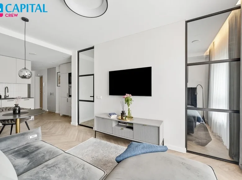 Mieszkanie 2 pokoi 44 m² Wilno, Litwa