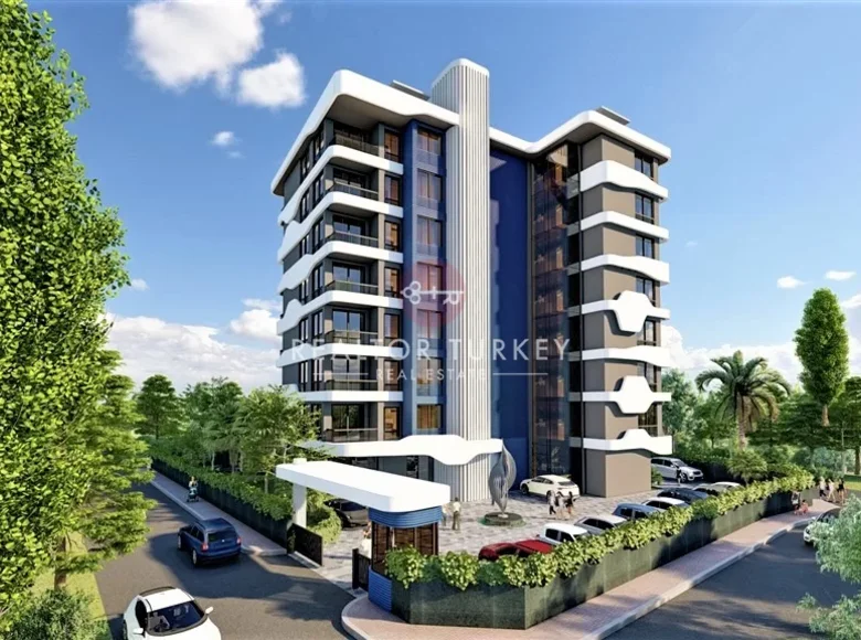 Квартира 1 комната 76 м² Авсаллар, Турция