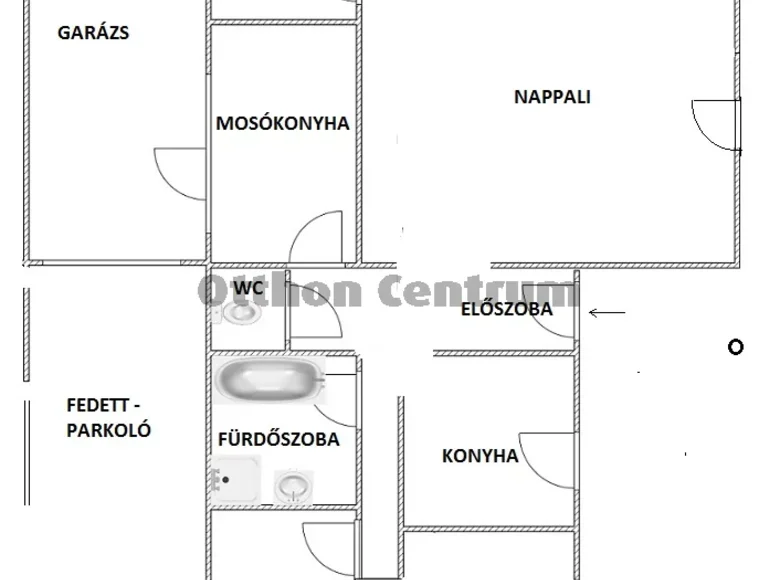 Casa 4 habitaciones 121 m² Hungría, Hungría