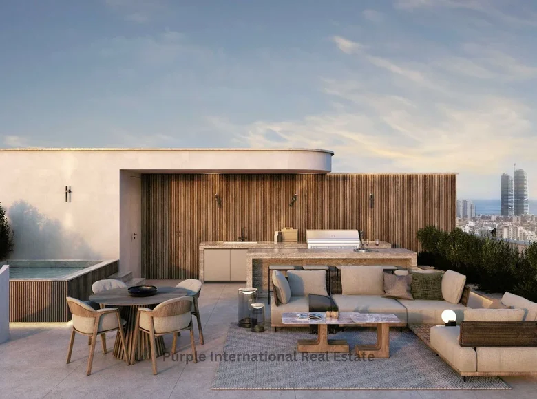 Penthouse 3 pokoi 109 m² Limassol, Cypr
