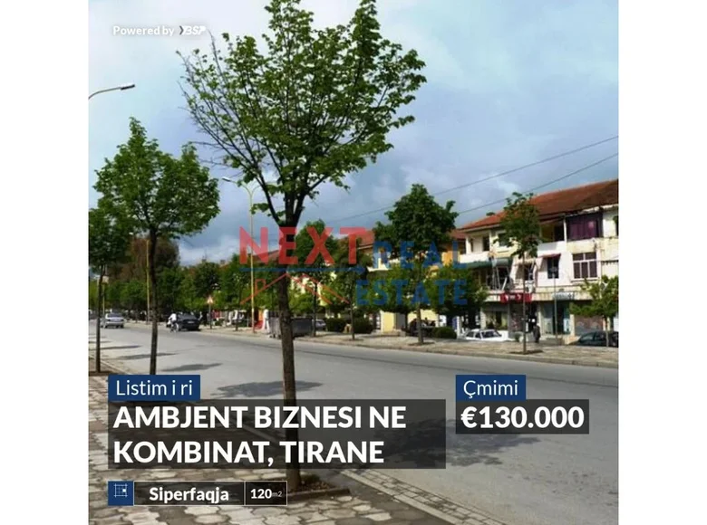 Studio apartment 120 m² Tirana Municipality, Albania