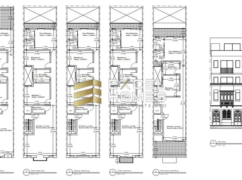 3 bedroom apartment  Mosta, Malta