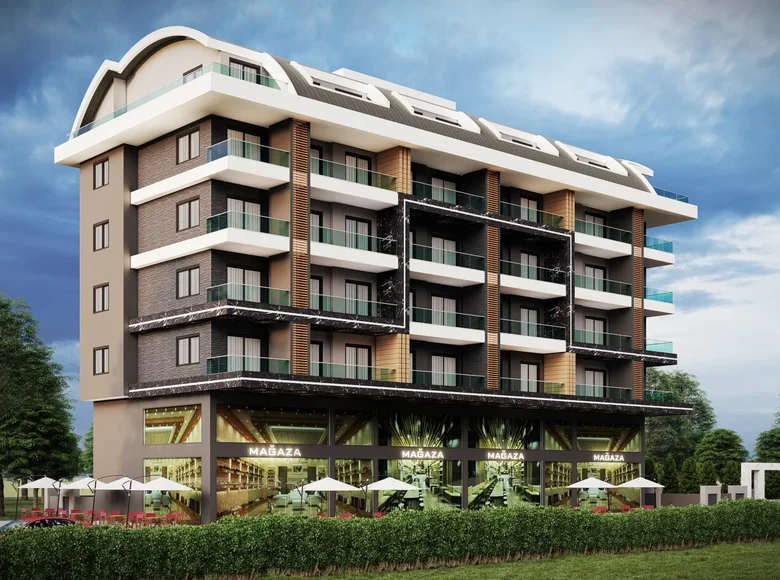 Квартира 1 спальня 57 м² Каргыджак, Турция