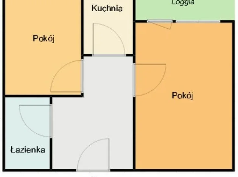 1 bedroom apartment 52 m² Warsaw, Poland