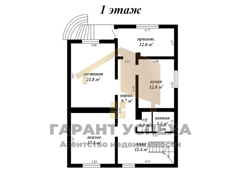 House 271 m² Brest, Belarus