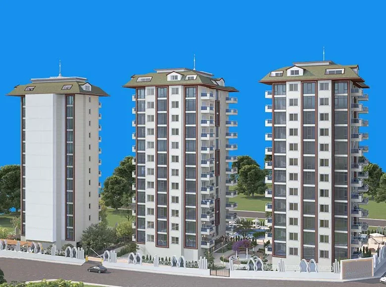 Appartement 2 chambres 45 m² Mahmutlar, Turquie