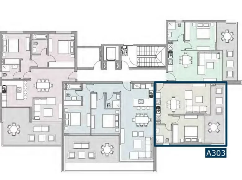Wohnung 1 Schlafzimmer 64 m² Limassol District, Cyprus