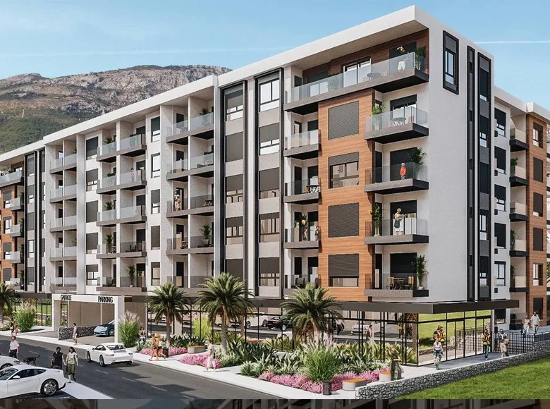 Квартира 1 спальня 45 м² Будва, Черногория