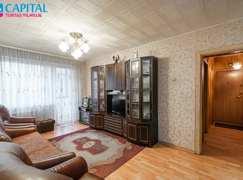 Apartamento 3 habitaciones 64 m² Vilna, Lituania