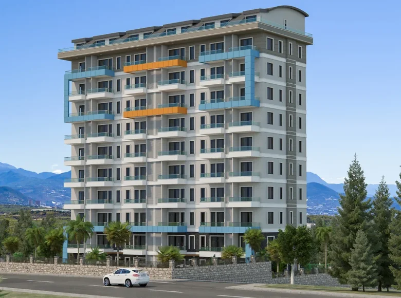 1 bedroom apartment 47 m² Avsallar, Turkey